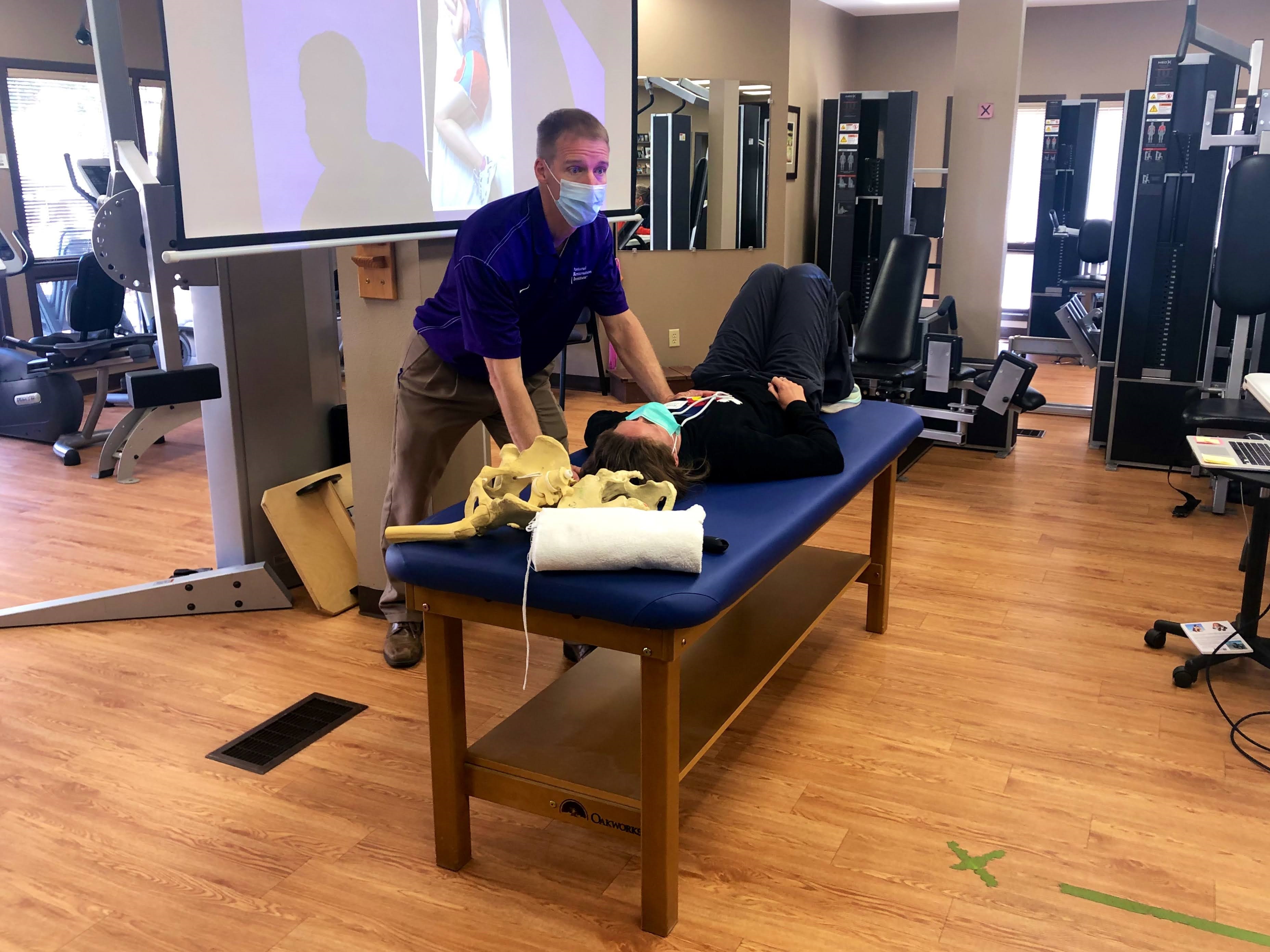 Pelvis Restoration course on asymetrical influences of the pelvis